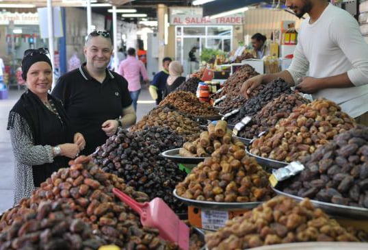 Excursion to Date Markets At Dubai