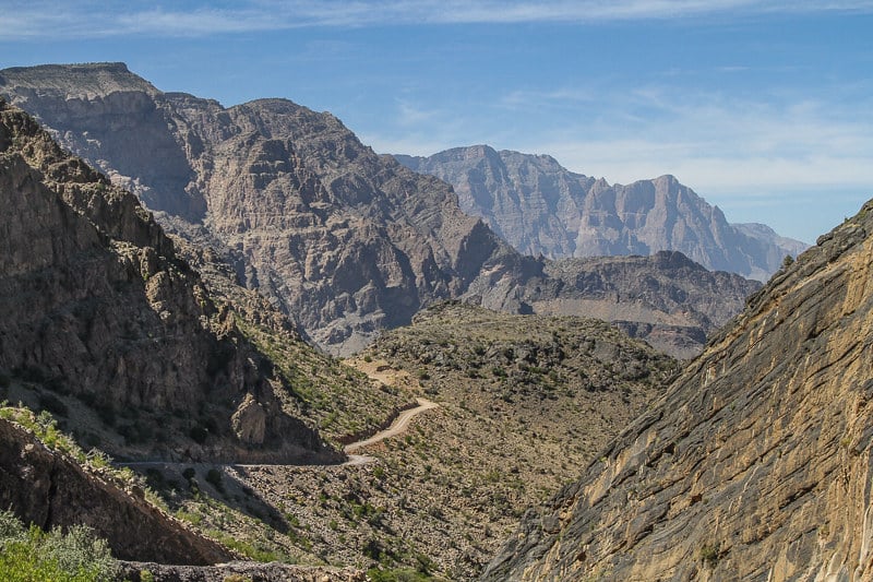 A Pathway Through Alps of Hajar