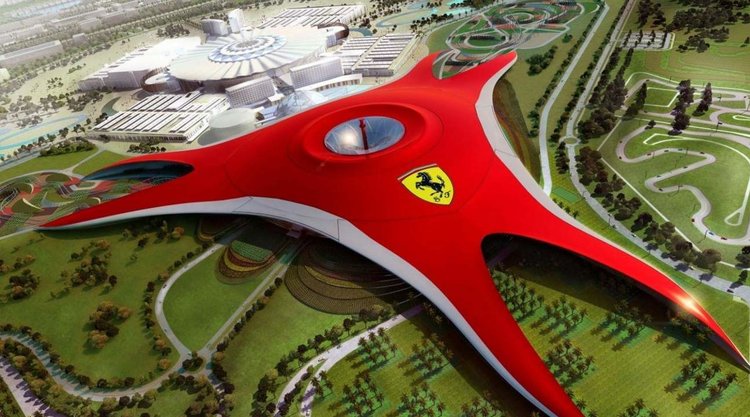 16.	  The Ferrari World