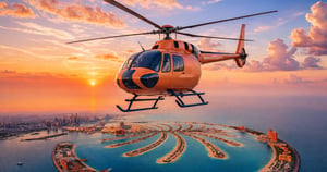 12 Minutes Pearl Helicopter Ride Dubai