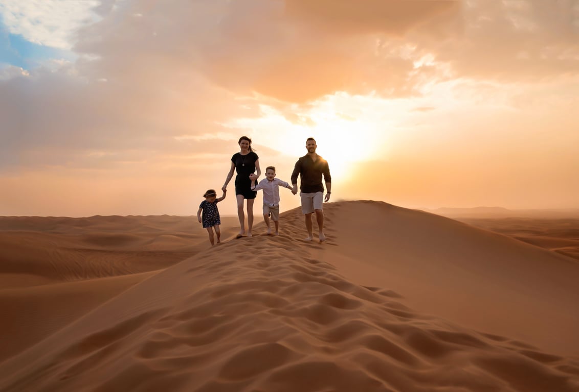 sunrise desert safari