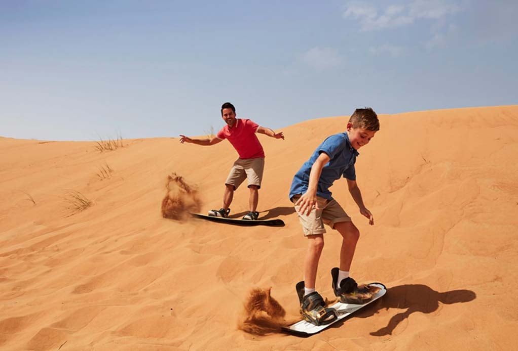 Morning Desert Safari With Sand Boarding At Dubai 2023