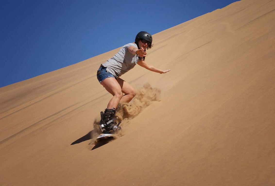 5.	Ski And Sandboard In The Dunes