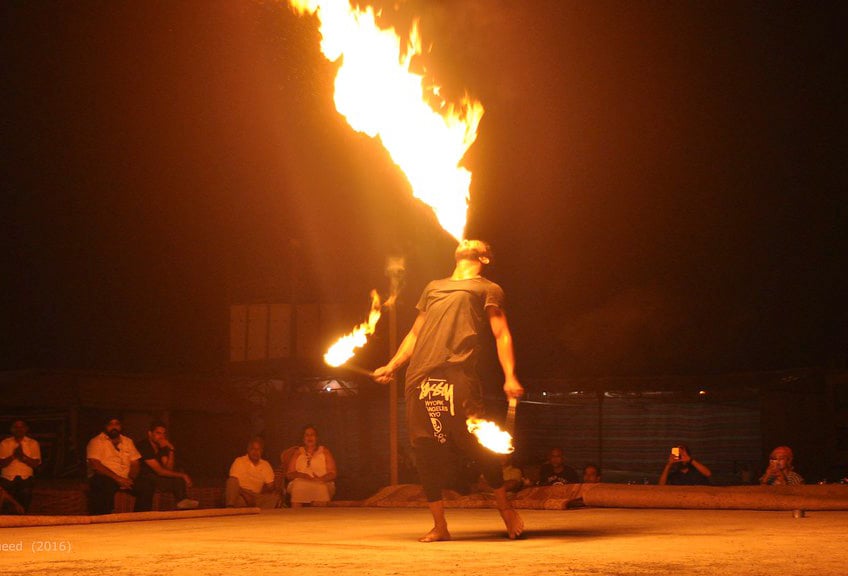 A Fantastic Fire Show 22,000 AED