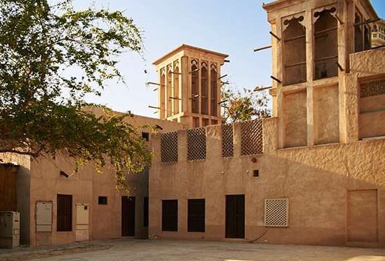 The Bastakia's Architecture In Old Dubai