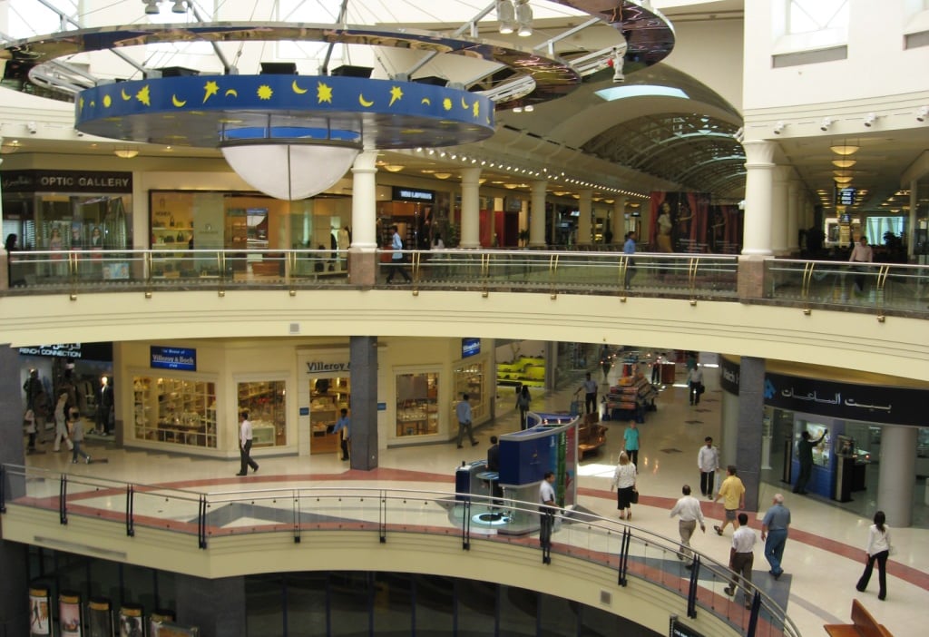 2.	How many stores are located inside the Dubai Century Mall?