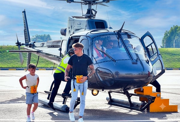 Memorable Once-in-a-Lifetime Aerial Journey