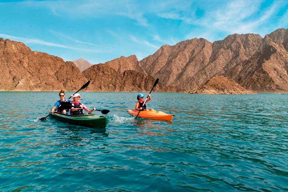 Kayaking In Hatta