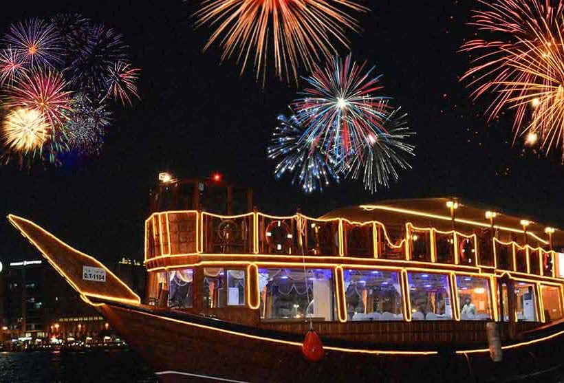 Catch A Dubai New Year’s Eve Dinner Cruise