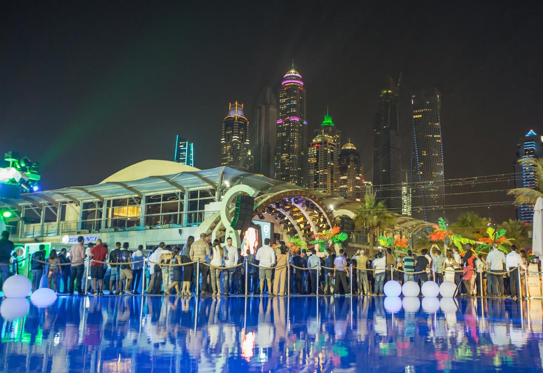 10. A Zero Gravity Party in Dubai: