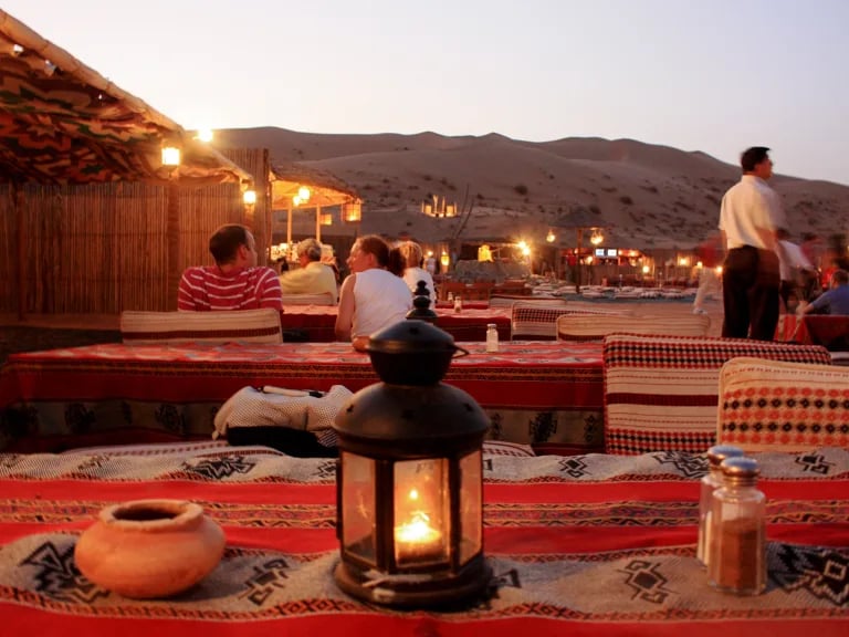 •	Dinner In The Desert