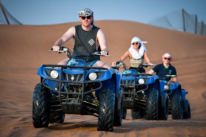 Desert Adventure Pack: Sandboarding, Camel Riding, and Quad Biking