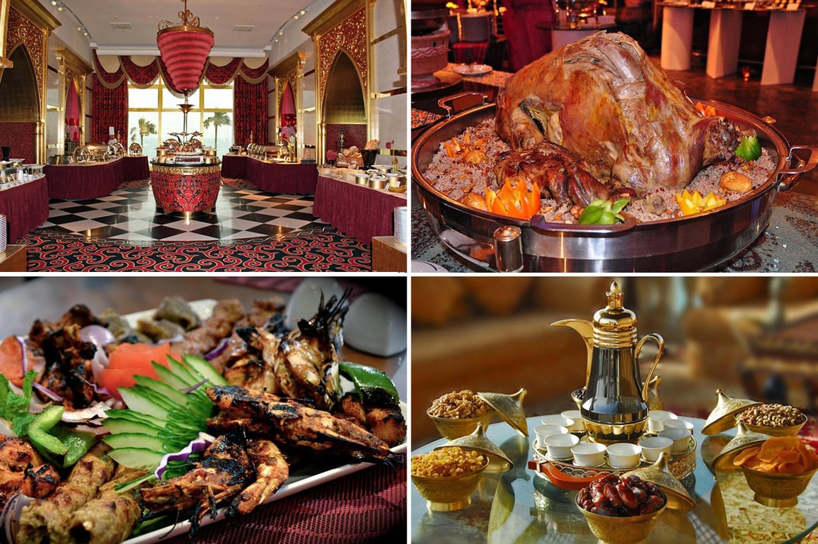 8.	At Burj Al Arab, you may enjoy a seven-star dinner