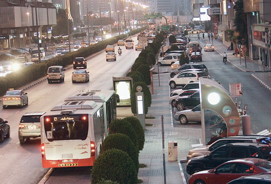 Vehicle And Parking Area In Al Maktoum Road Dubai