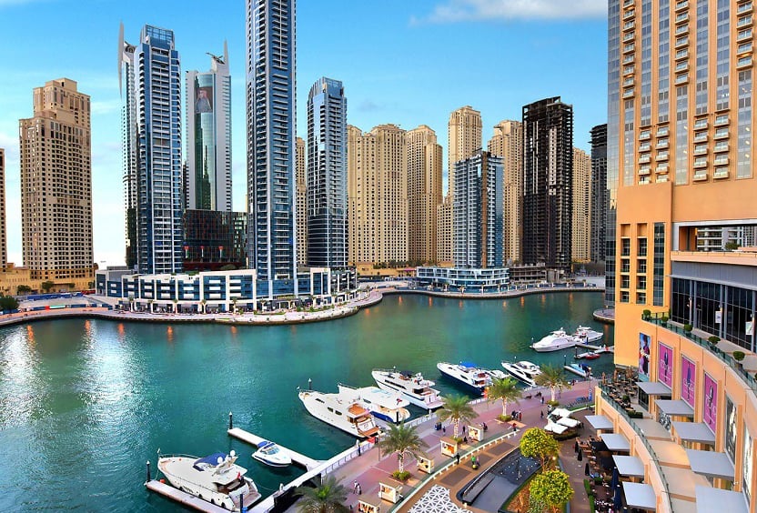 15.	  Dubai Marina – Image Of Affluence