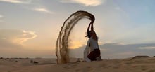 Sunrise Desert Safari with Quad Biking, Sand Boarding & Photo with Falcon