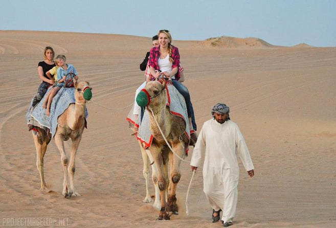 Types Of Camel Riding Tours In Red Dunes