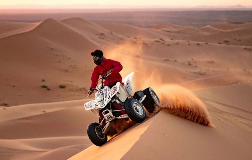 Biking In The Desert