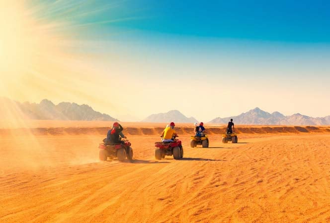 You Need a Powerful UV Screen If You’re Going on a Morning Desert Safari
