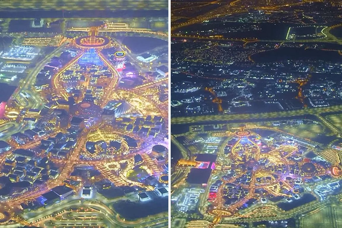 Hamdan Posts A Stunning Video Of The Aerial View Of Dubai