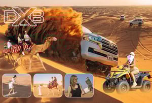 Morning Camel Trekking Experience At Lahbab Desert