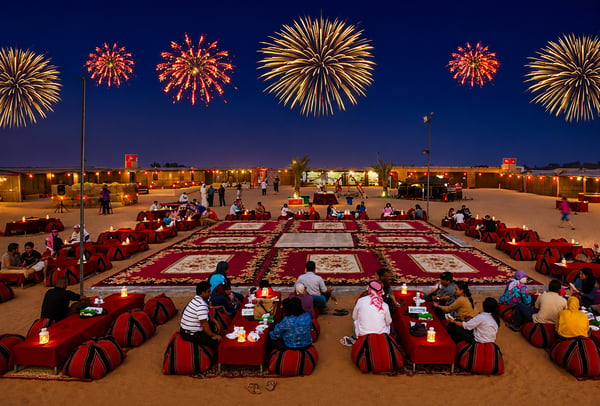 Fireworks Viewing Area