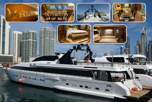 New Year Yacht Party At Mazayel 135 Feet Luxury Yacht - Capacity 100 Guest