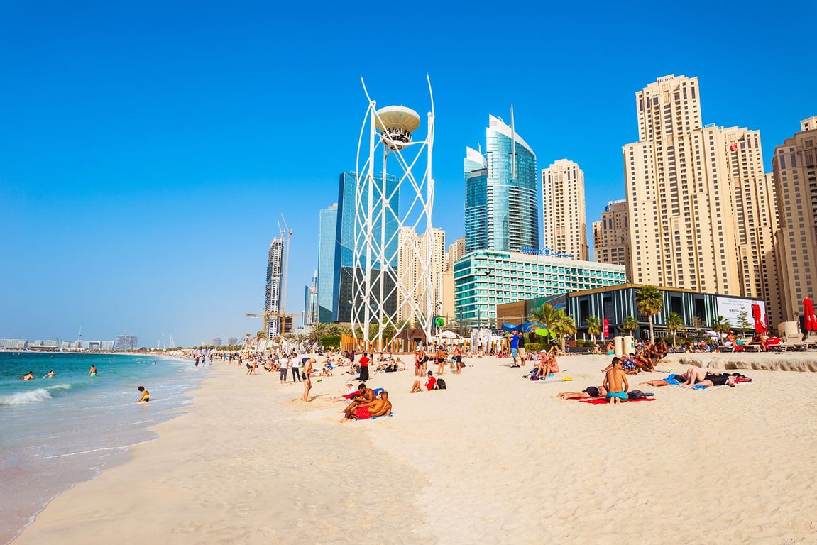 Recently Built Beaches In Dubai