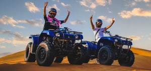 4 Hours Private Desert Safari with Dune Bashing & Sand Boarding