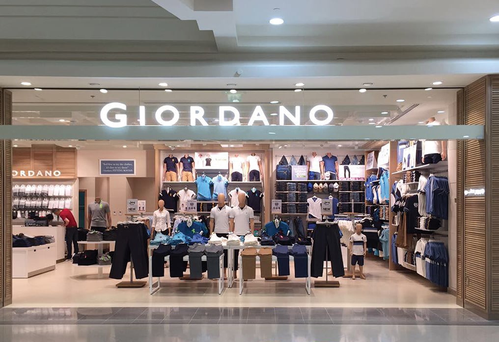 Giordano Brand In City Centre