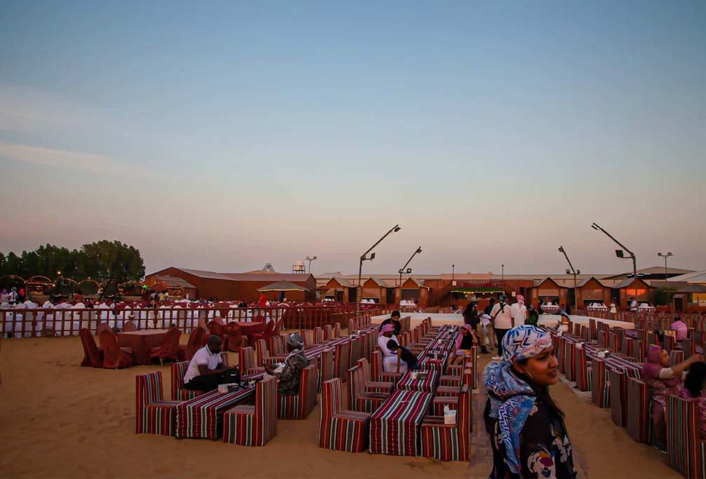 Evening 3-Star Camp Seating At Desert Safari