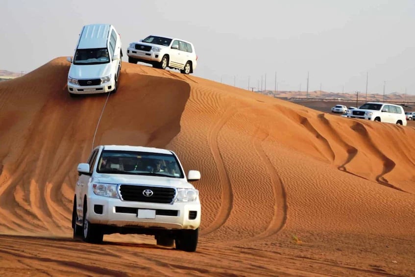 Dune Bashing At Dubai Desert Safari