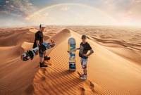 Sand Boarding