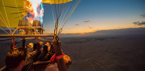 Hot Balloon Ride Dubai Peaceful Sunrise Experience & Top-Down Views – photo 5