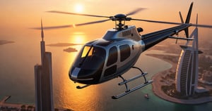 12 Mins Iconic Helicopter Ride Dubai