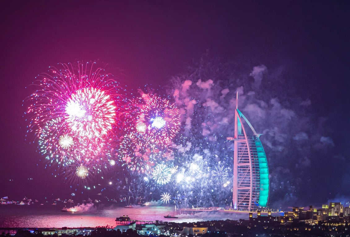 5.	Dubai's Most Upscale New Year's Eve Celebration At The Burj Al Arab