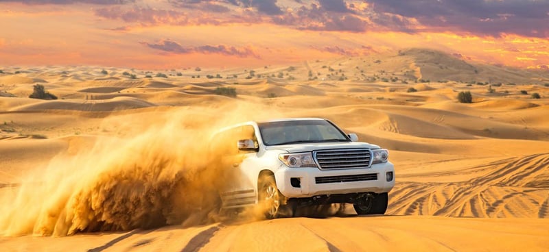 Morning Desert Safari Dubai Kickstart Your Day with Adventure, Scenic Views gallery image 1