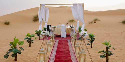 Bespoke Dinner White Setup