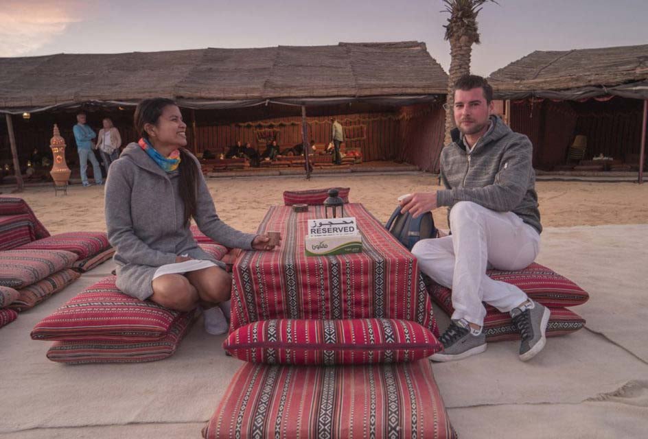 Flying Carpet With Supper For Two Safari by Orient Visits Dubai