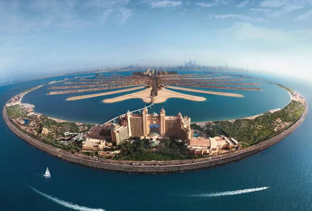 3.	How much did the building of palm Jumeirah cost?