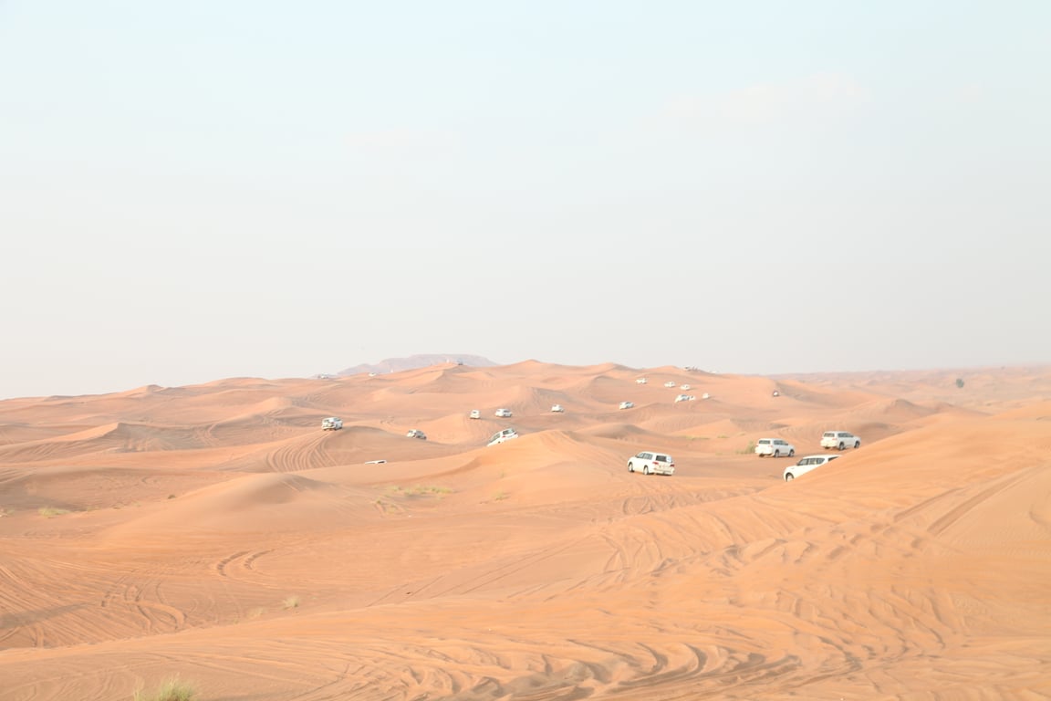 Go ARABIA Skyline Visits At Desert Safari