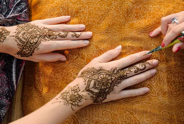 Henna Painting