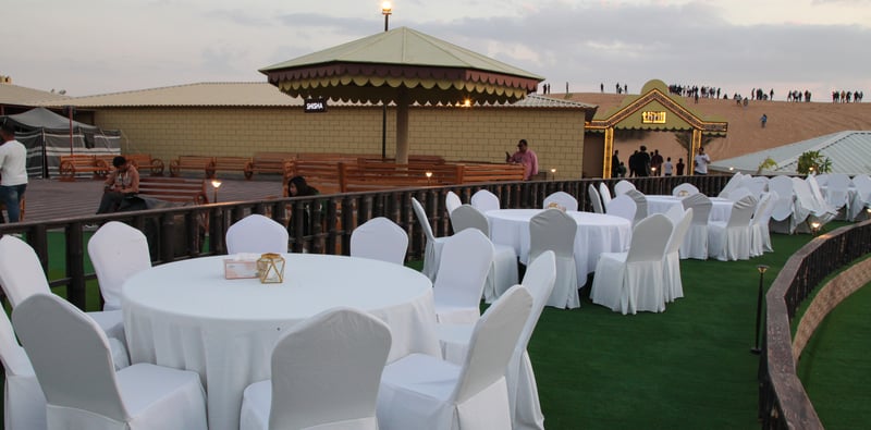 Group Desert Safari Dubai, Private Camp, Premium BBQ Dinner Buffet gallery image 5