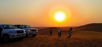 sunrise desert safari