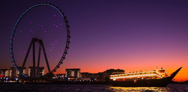 Dhow Cruise Dubai Marina with Scenic Waterfront Views, Live Shows & Cultural Dance gallery image 5