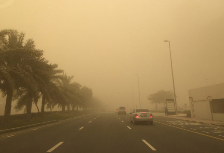 Sandstorm In Summer Season
