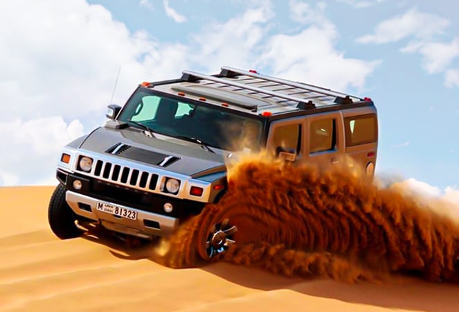 sunrise desert safari