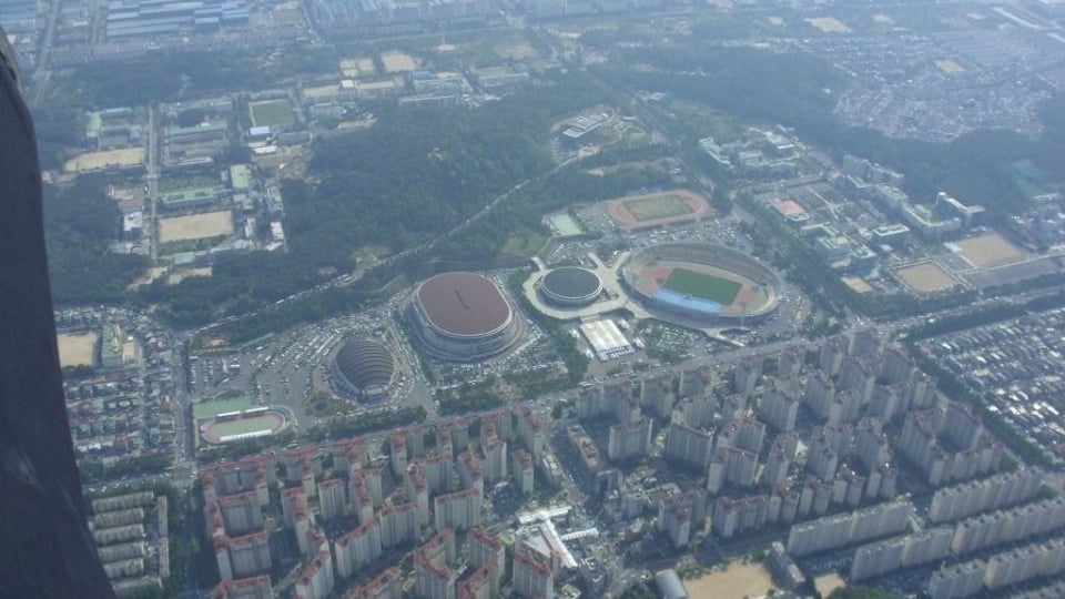 계획 도시 창원을 하늘에서 보면 이런 느낌