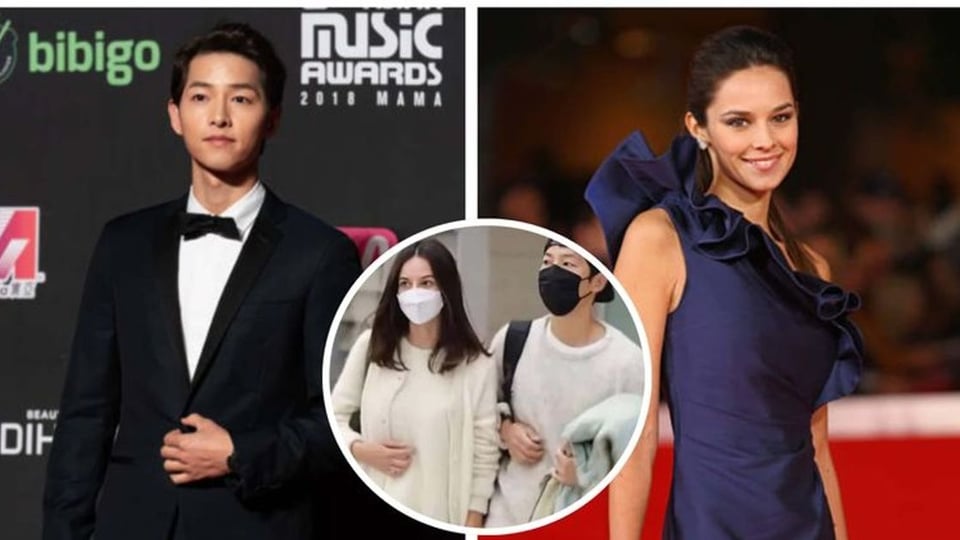 송중기, 케이티 루이즈 사운더스와 임신+재혼 전격 발표.