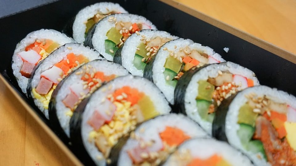 역대급 호불호 참치김밥.